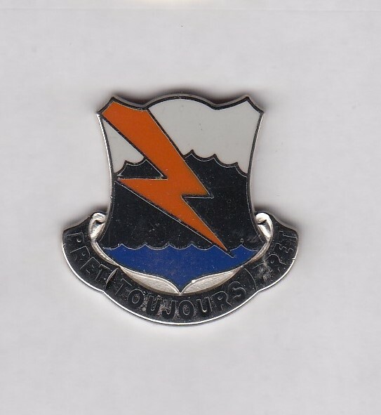 US Army 304th Signal Brigade crest DUI badge cltchback c/b V-21