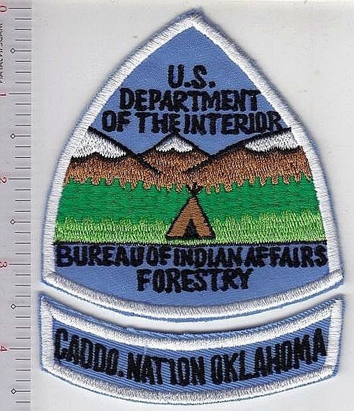 American Indian Tribe Hot Shot Crew BIA Oklahoma Caddo Nation Bureau o NO TARIFF