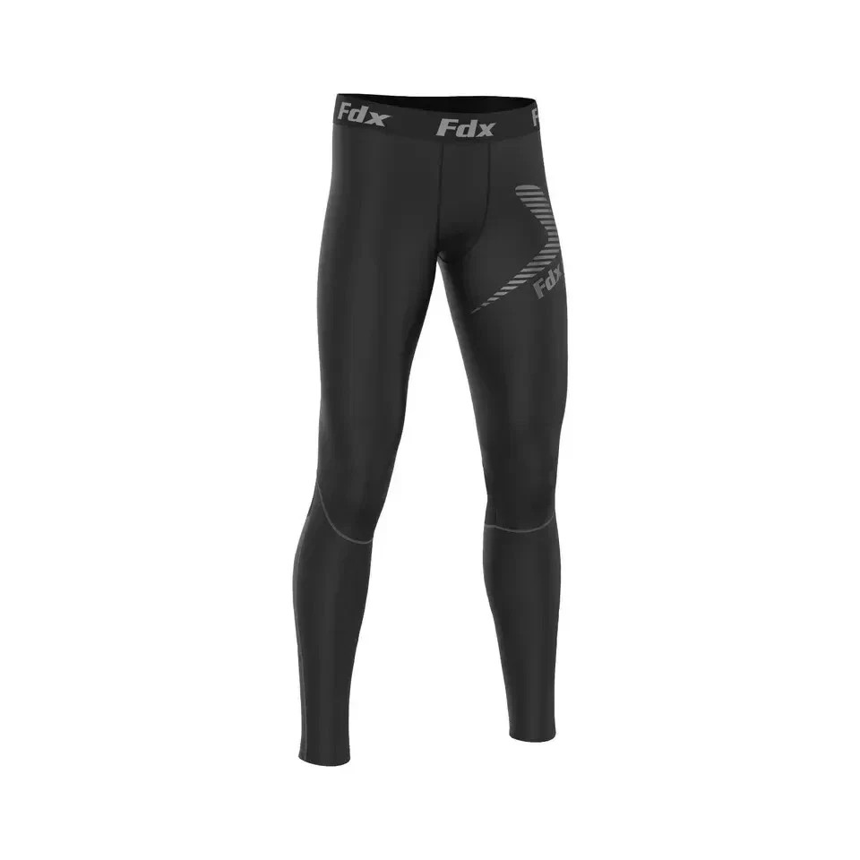 FDX Mens Power Pro Compression Base Layer Leggings Under Gear Compression Tight
