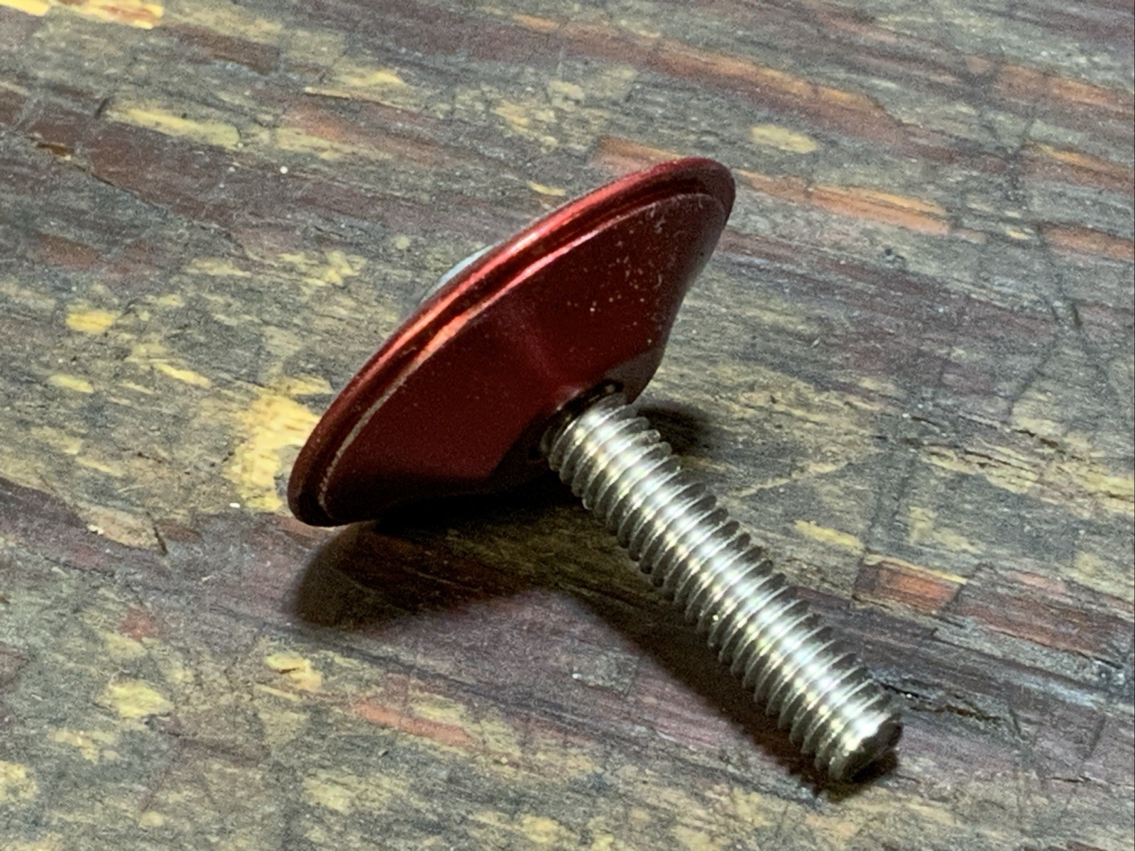 Trek Fork Headset Top Cap Red 90s MTB Bolt 1 1/8 Threadless MTB BMX Rasta