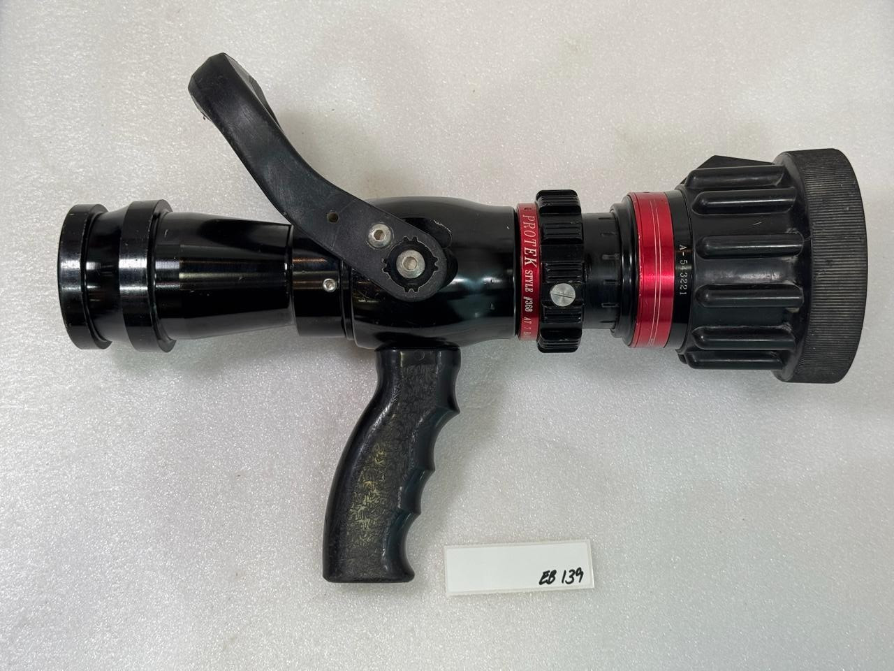 PROTEK 368 , 2-1/2'' AJUSTABLE FLOW PISTOL GRIP NOZZLE