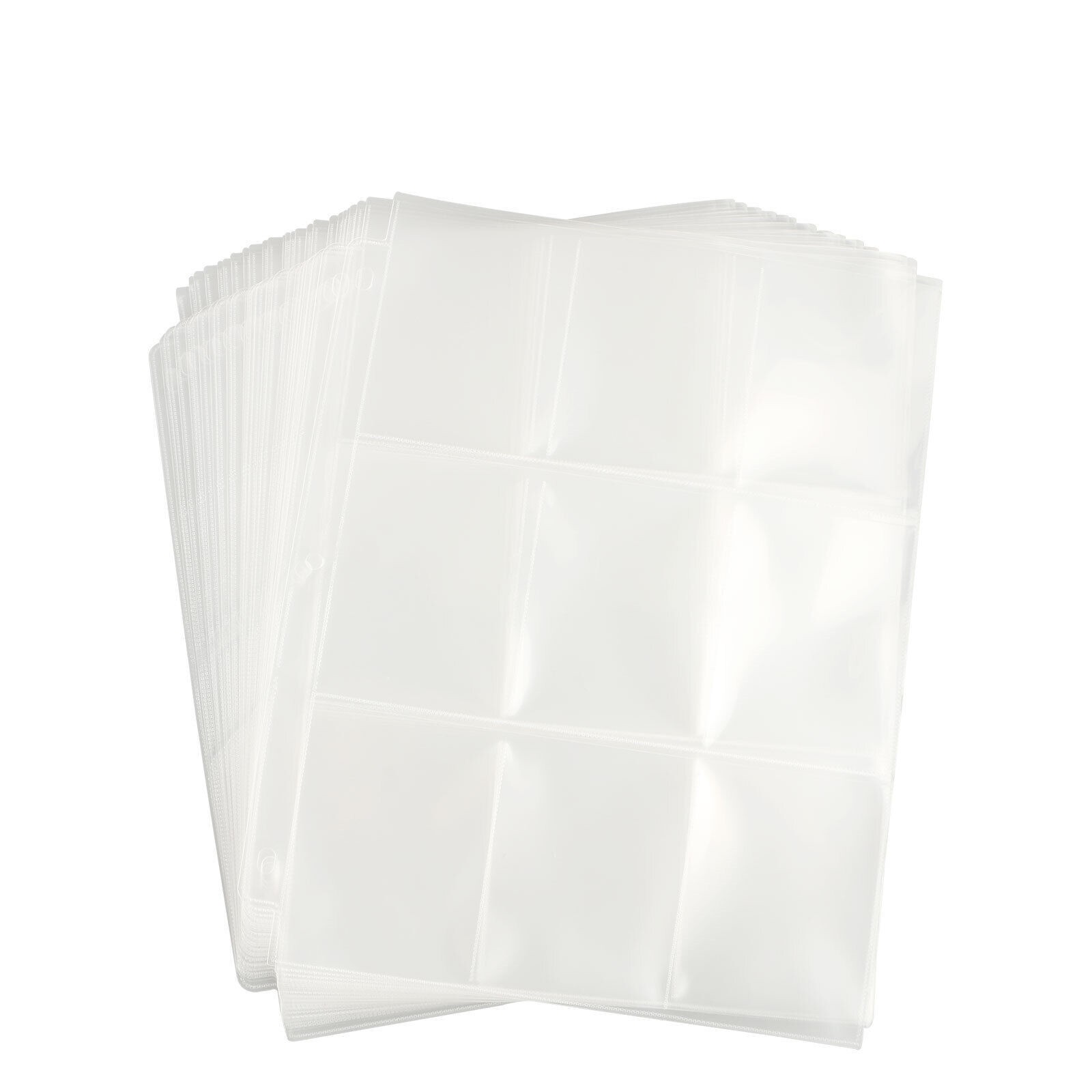 25 Pages Card Sleeves Collector Binder Album Holder Sheets for Pokemon