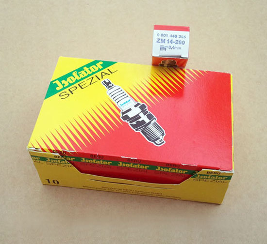 10 x Spark Plug M14 - 260 Beru Insulator Special NEW