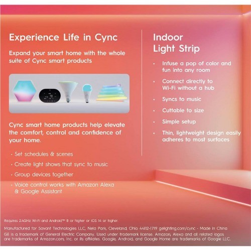 GE Direct Connect 32' Light Strip