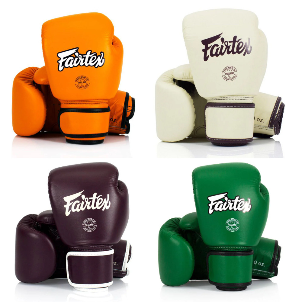 Fairtex BGV16 Boxing Gloves Genuine Leather Women's Fit Muay Thai MMA Training