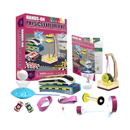 Physics Science Kit for Kids Ages 8-12 | STEM Educational Gift with 16