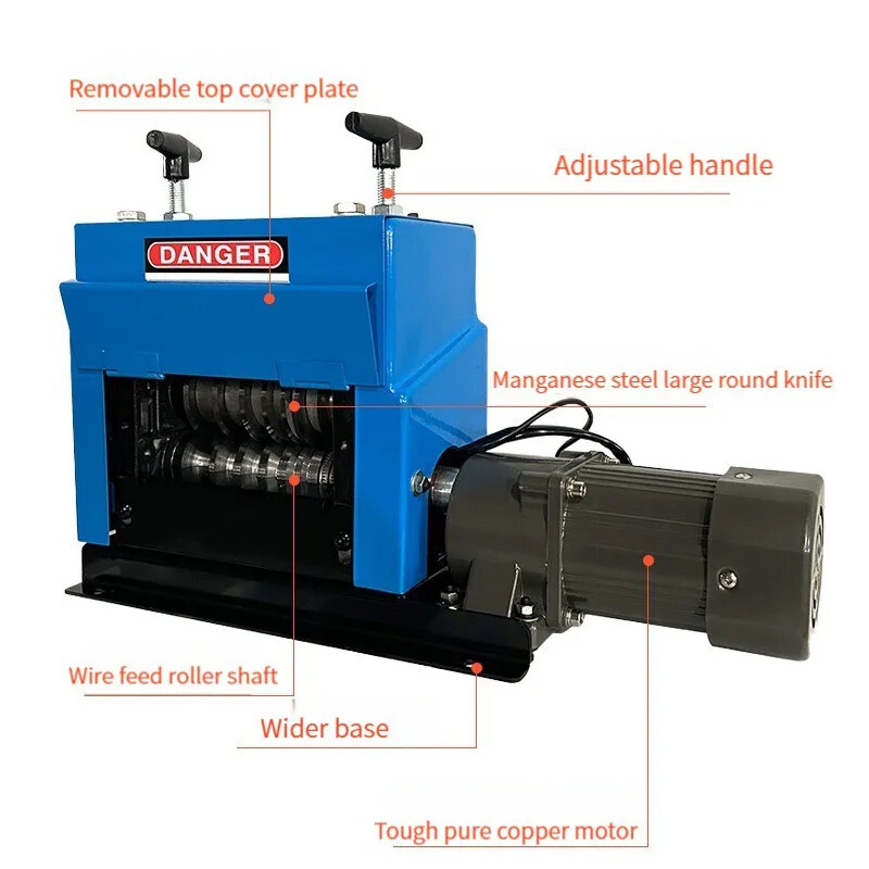 Electric Wire Stripping Machine Cable Peeler For Copper Aluminium Wires