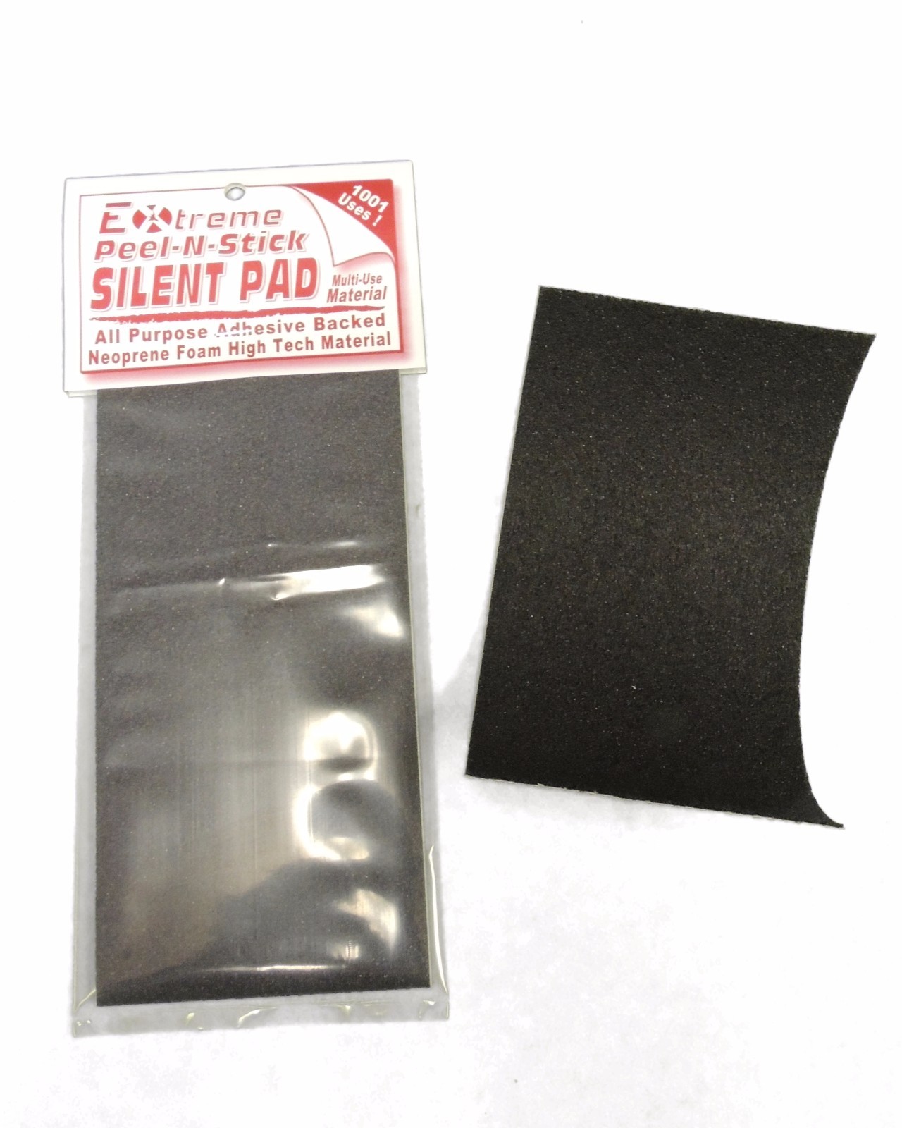 2 PACK LOT NEOPRENE Adhesive FOAM SILENCE PAD SILENCING Archery Hunting Bow NEW