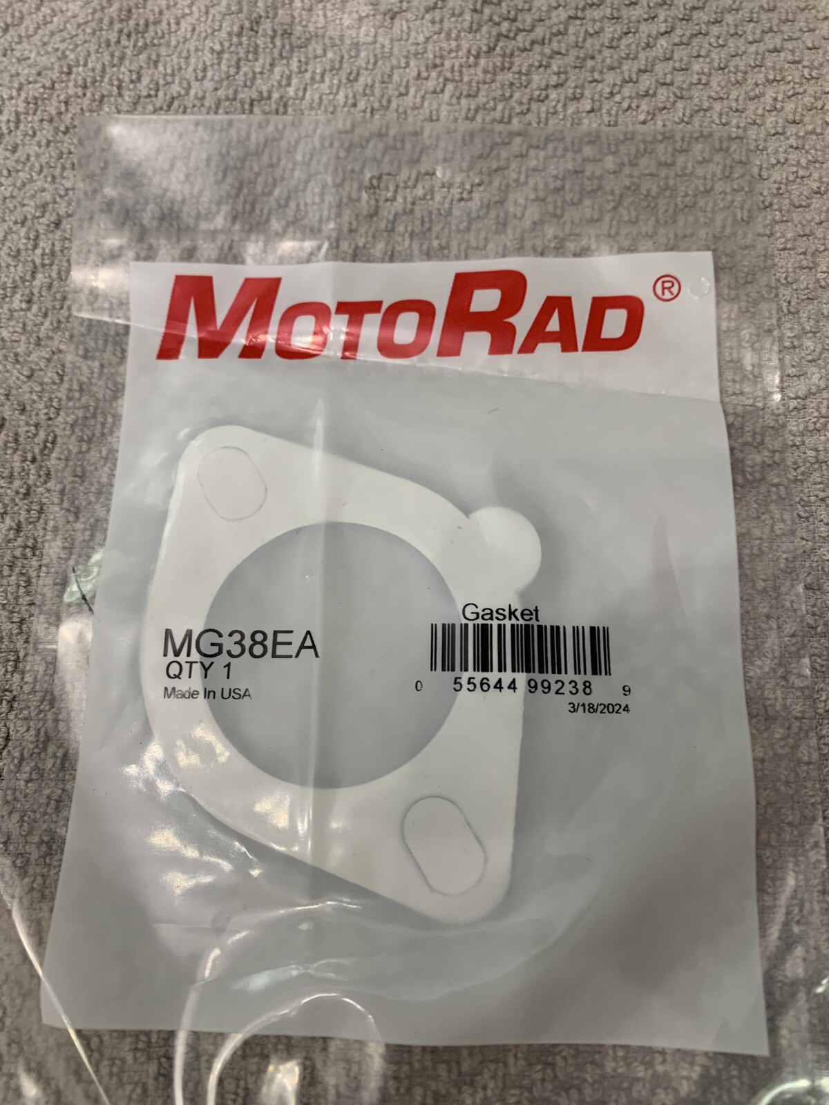 Engine Coolant Thermostat Housing Gasket Motorad MG38EA