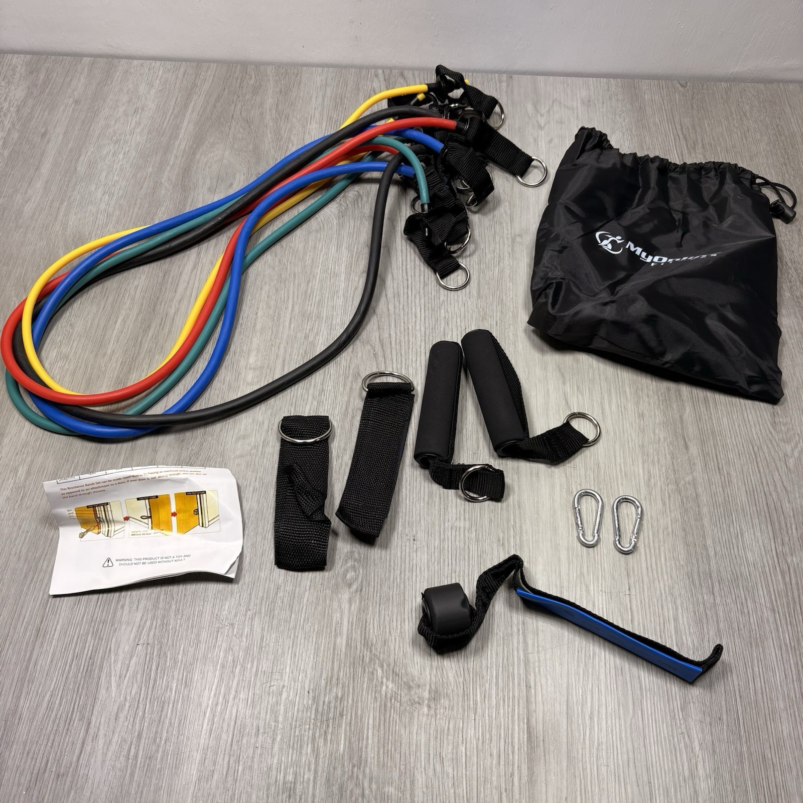 My Online Fitness Resistance Band Workout Set - b