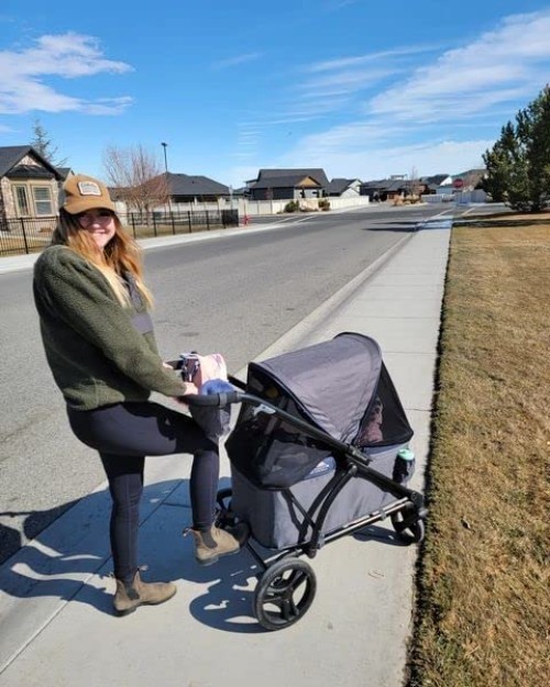Expedition 2 in 1 Stroller Wagon Plus Ultra Black with Extra Large Cargo Space