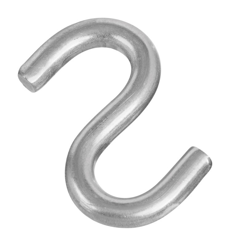 National Hardware N233-544 135 lbs. Capacity Stainless Steel Open S-Hook 2 in.