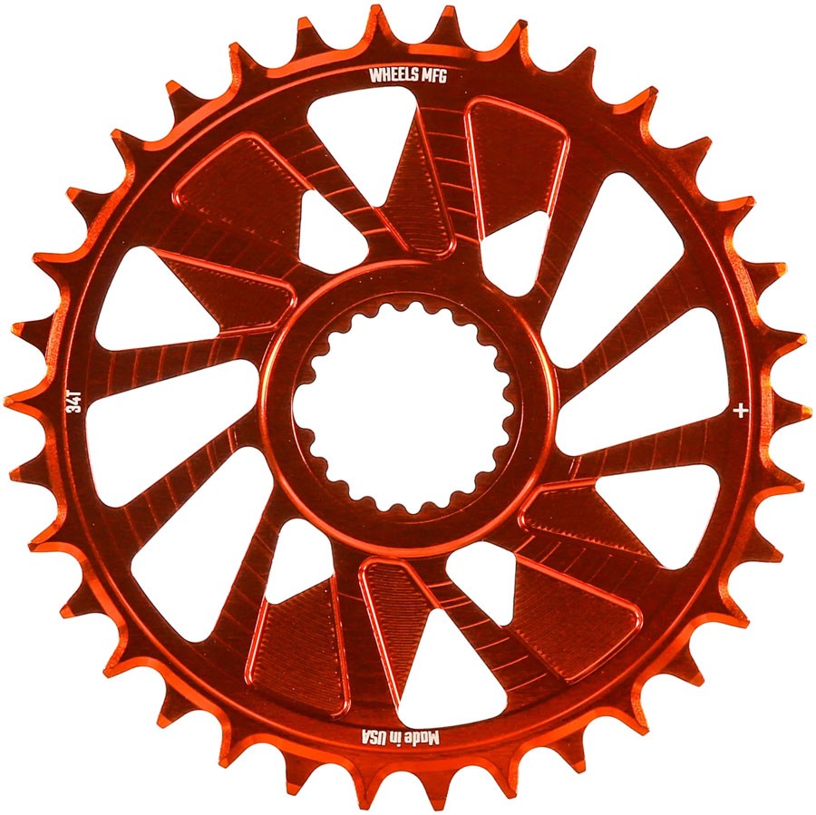 Wheels Manufacturing Direct Mount Chainring - 34t, Shimano Direct Mount, 1.5mm