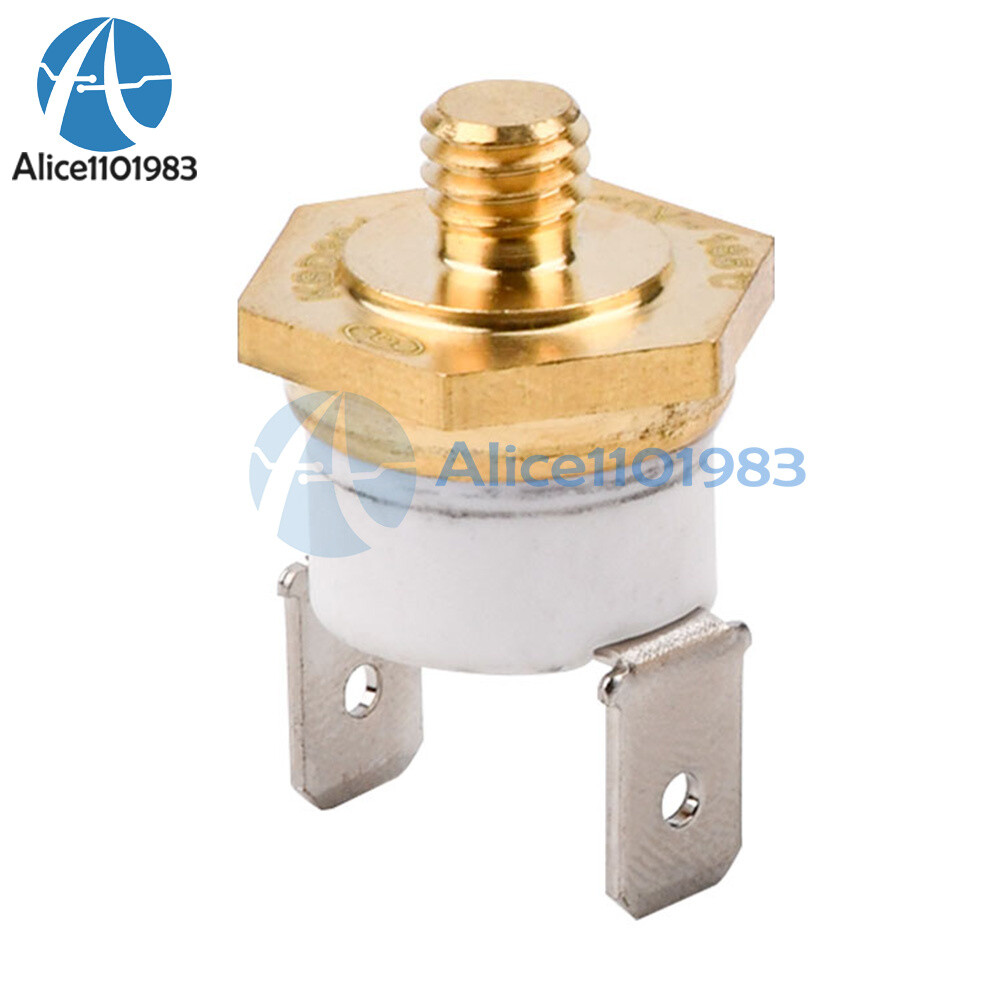 1-20PCS M6 185℃ Temperature Control Switch 10A Automatic Thermostat Sensor