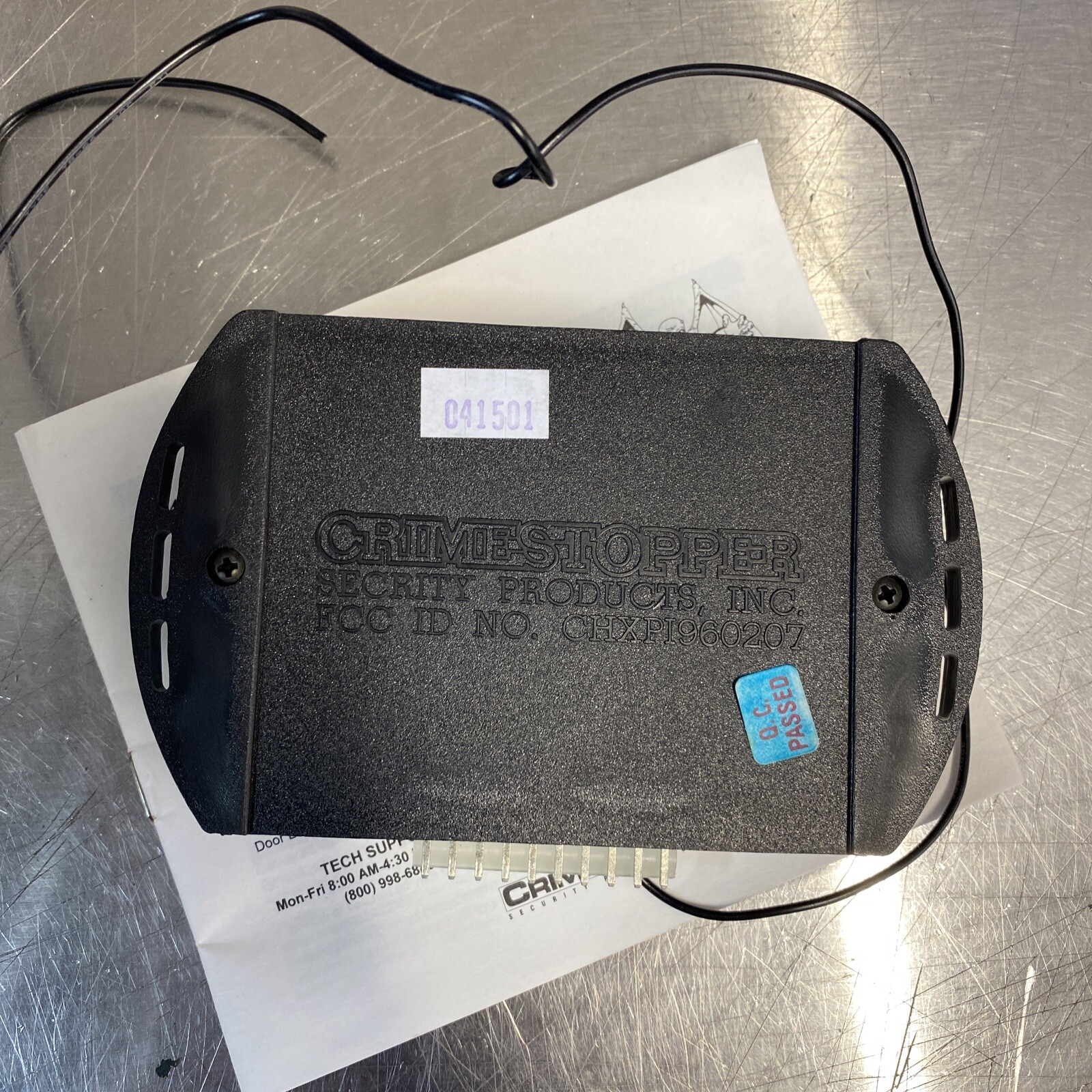 NEW CRIMESTOPPER GARGOYLE CS2001 REMOTE START MODULE BRAIN ONLY - CHXPI960207