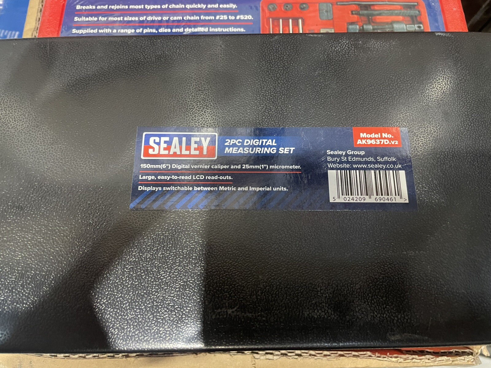 Sealey Digital Measuring Set 2pc AK9637D (A)