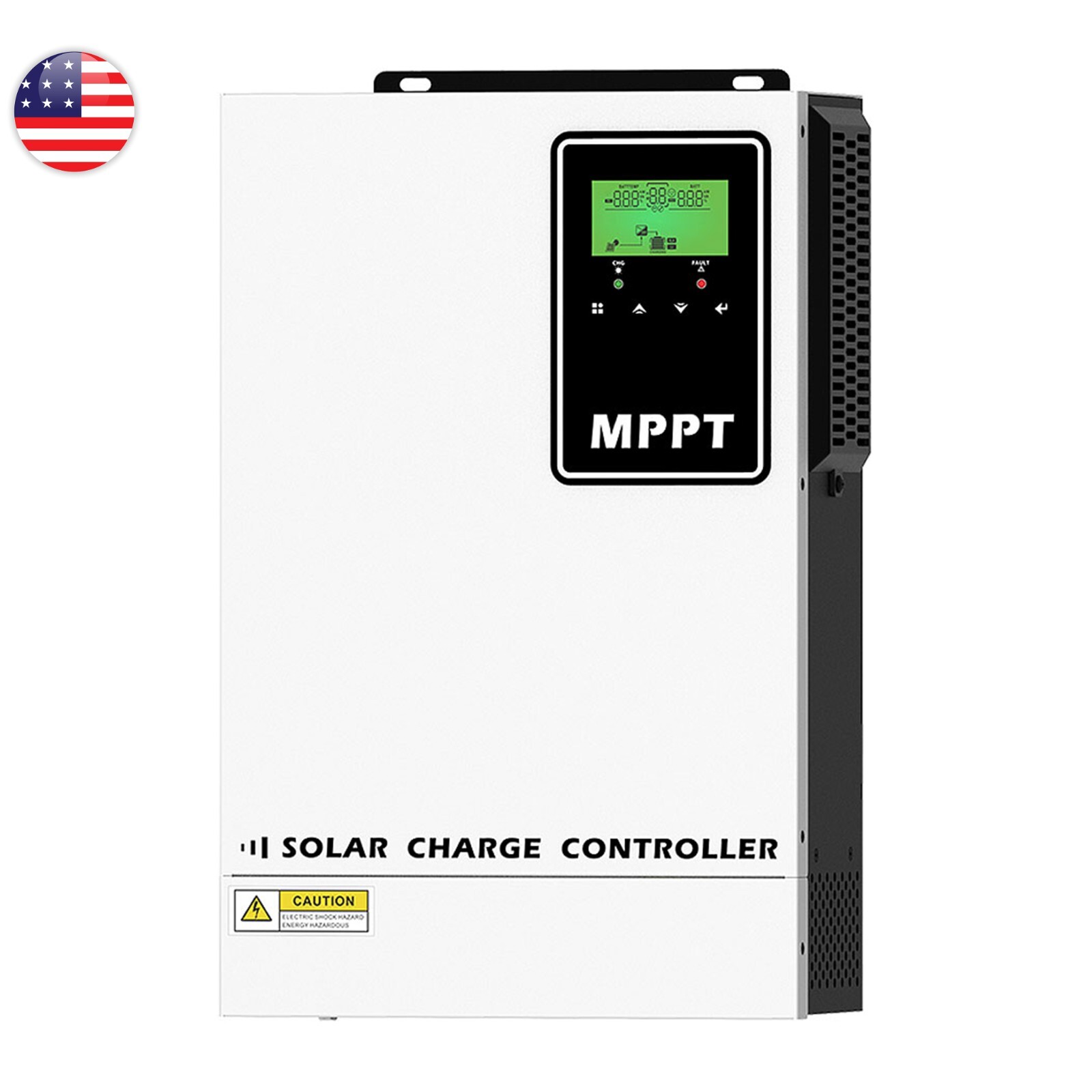 140A MPPT Solar Charge Controller for 48V Battery LCD Display PV MAX 500V Input