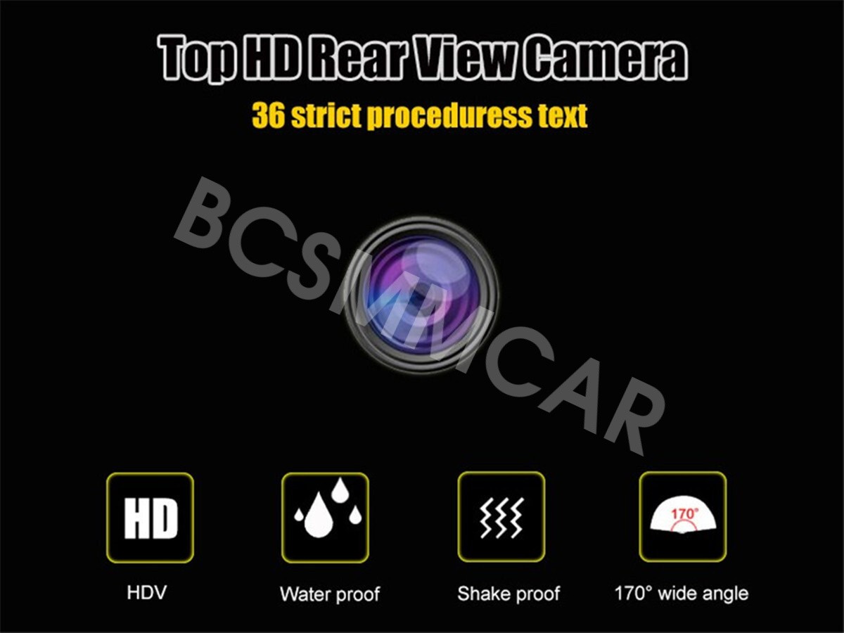 Car HD Backup Camera Reverse Parking Cam Left Right Rear Front View 360 Degree