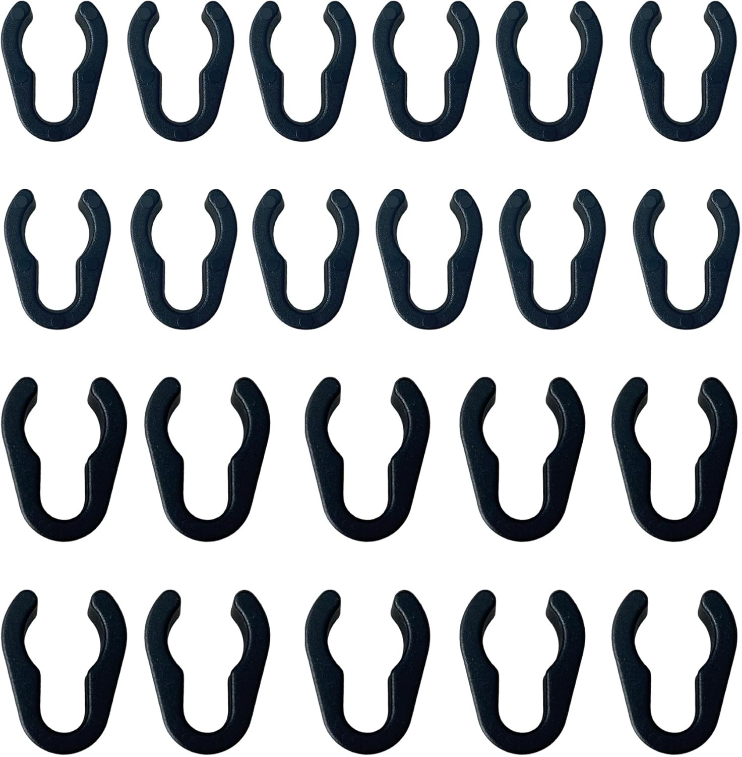 60 Pcs Universal Microphone Cable Clip, Plastic Stand Clips for Studio...