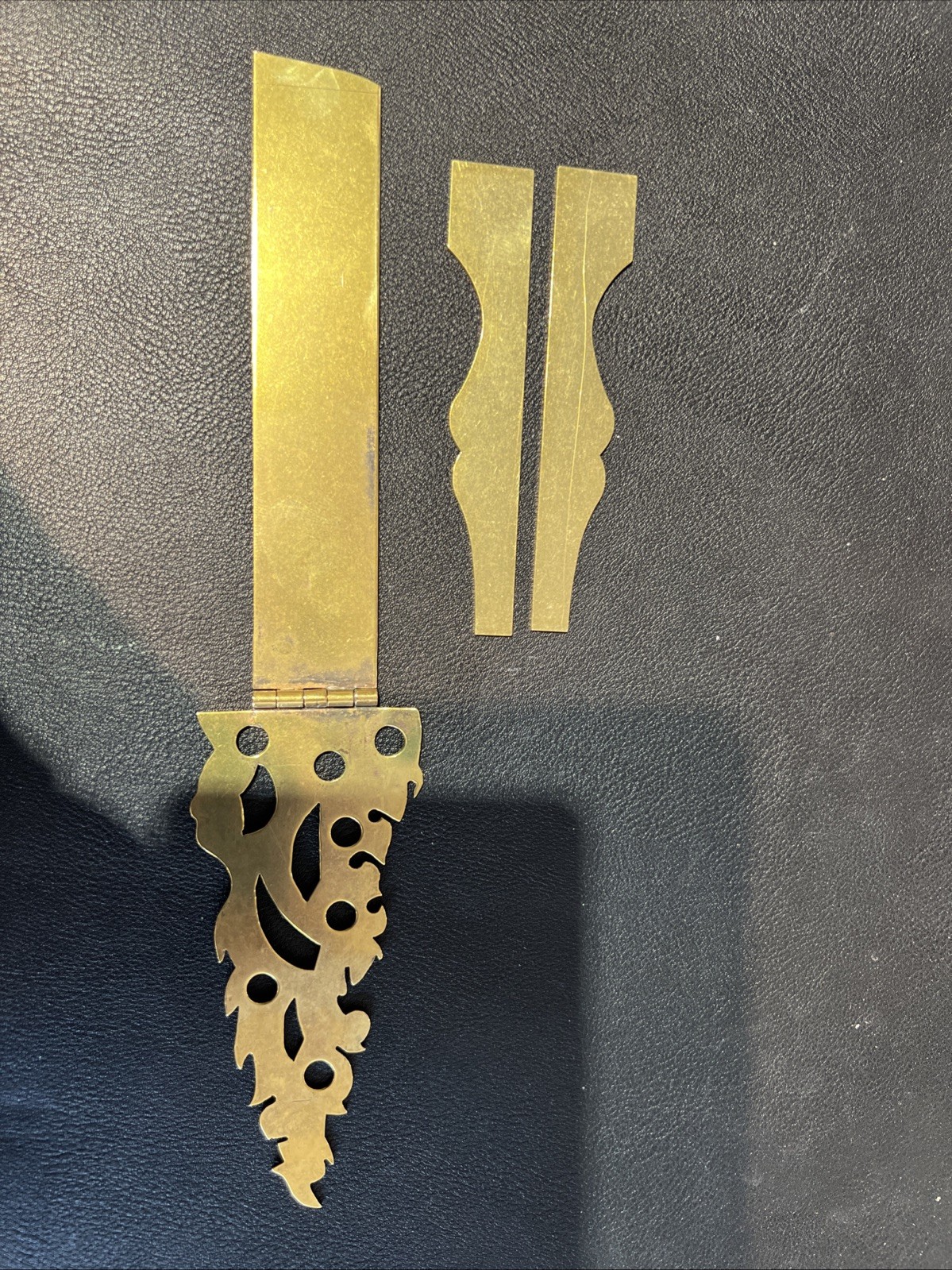 Brass Patch box For Muzzleloader