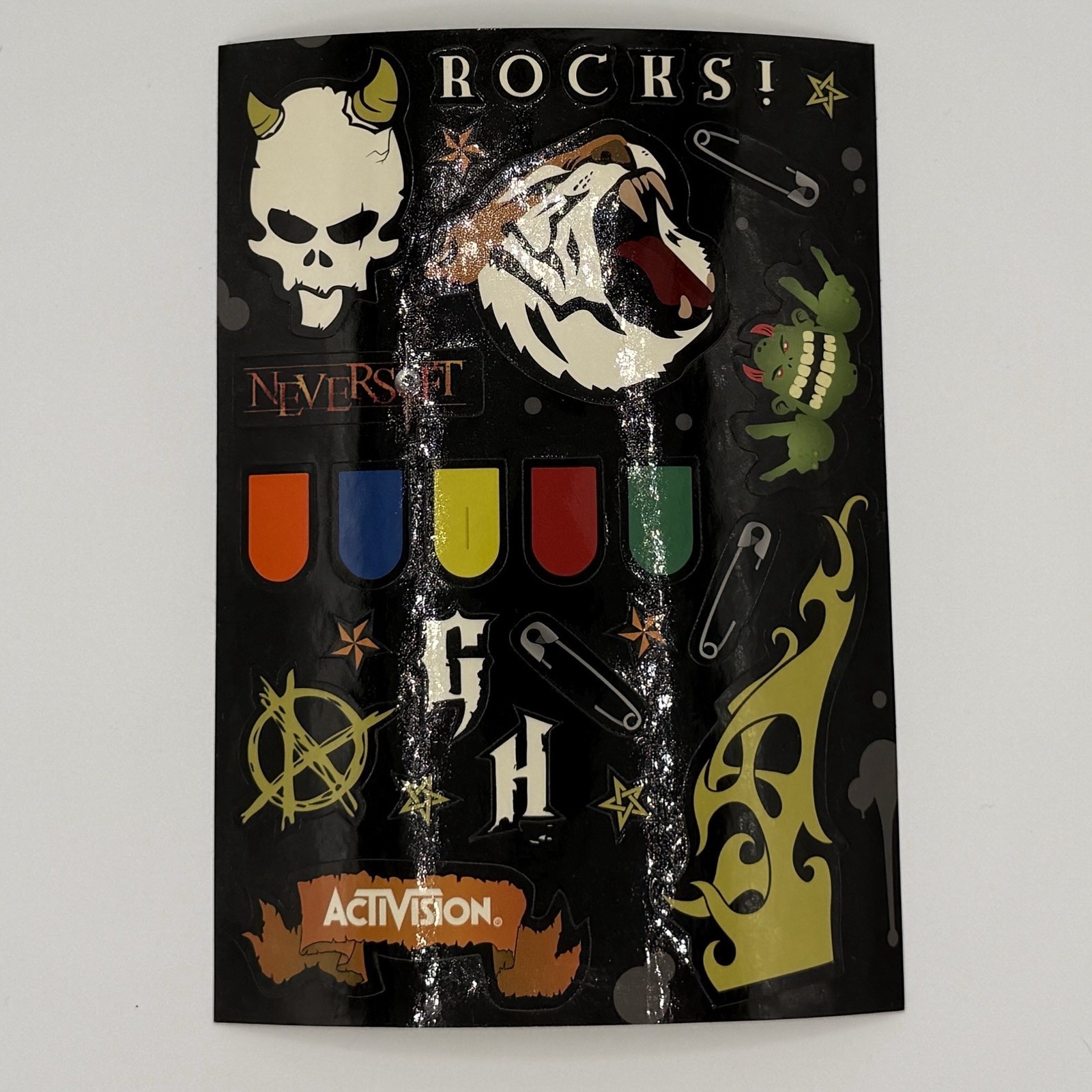 2 Sticker Sheets Original 2007 PS2 PS3 XBOX 2 Complete