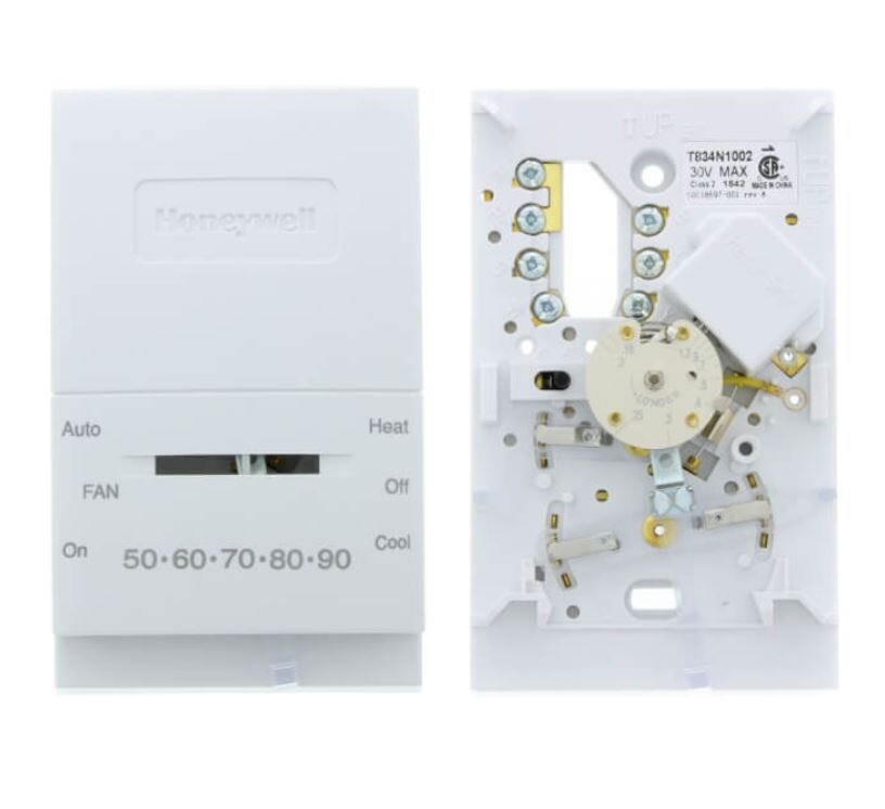 HONEYWELL T834N1002 Non-Programmable Thermostat - Brand New  (White) P8