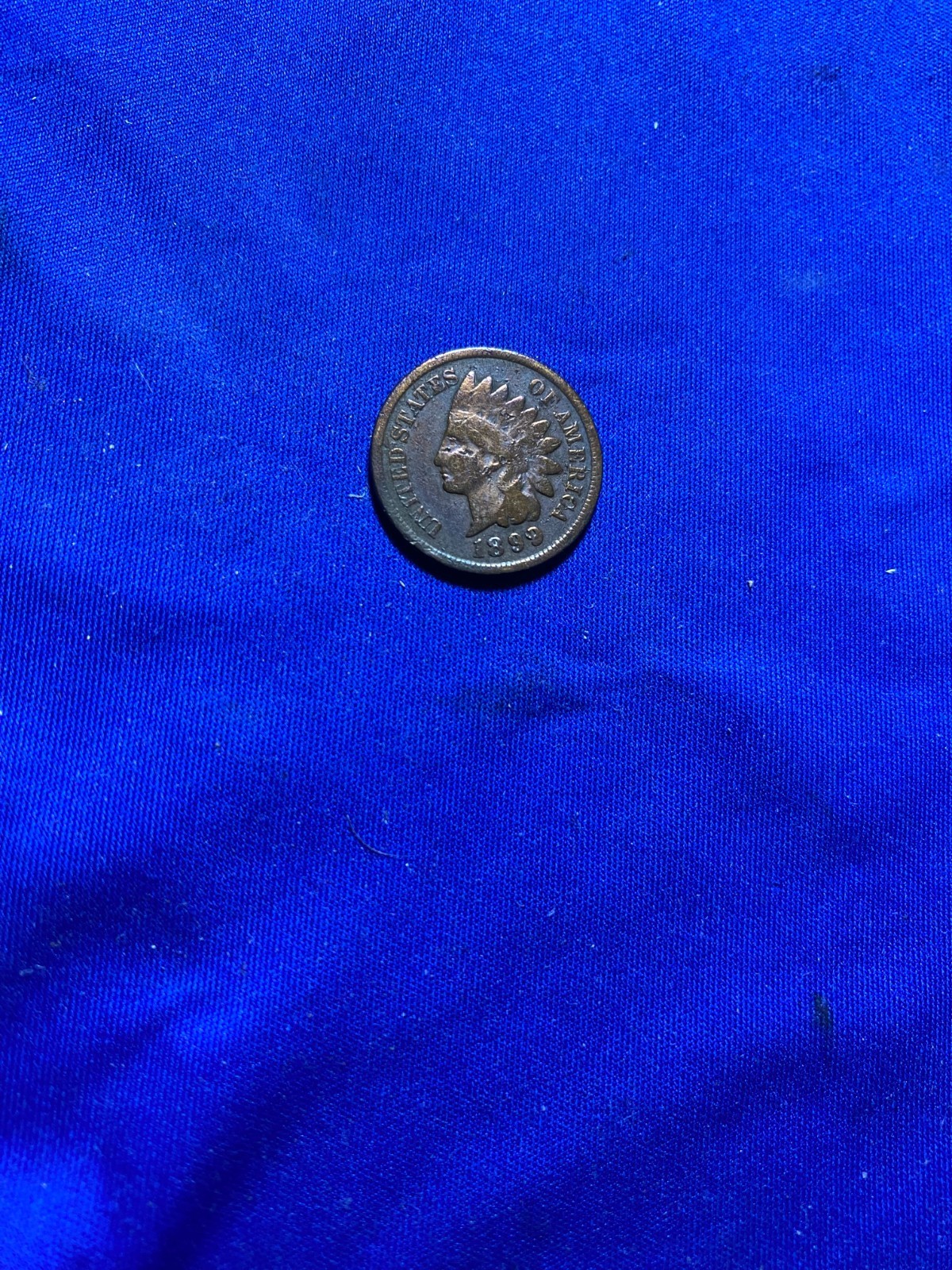 Indian Head Cent 1899 Circulated Type II
