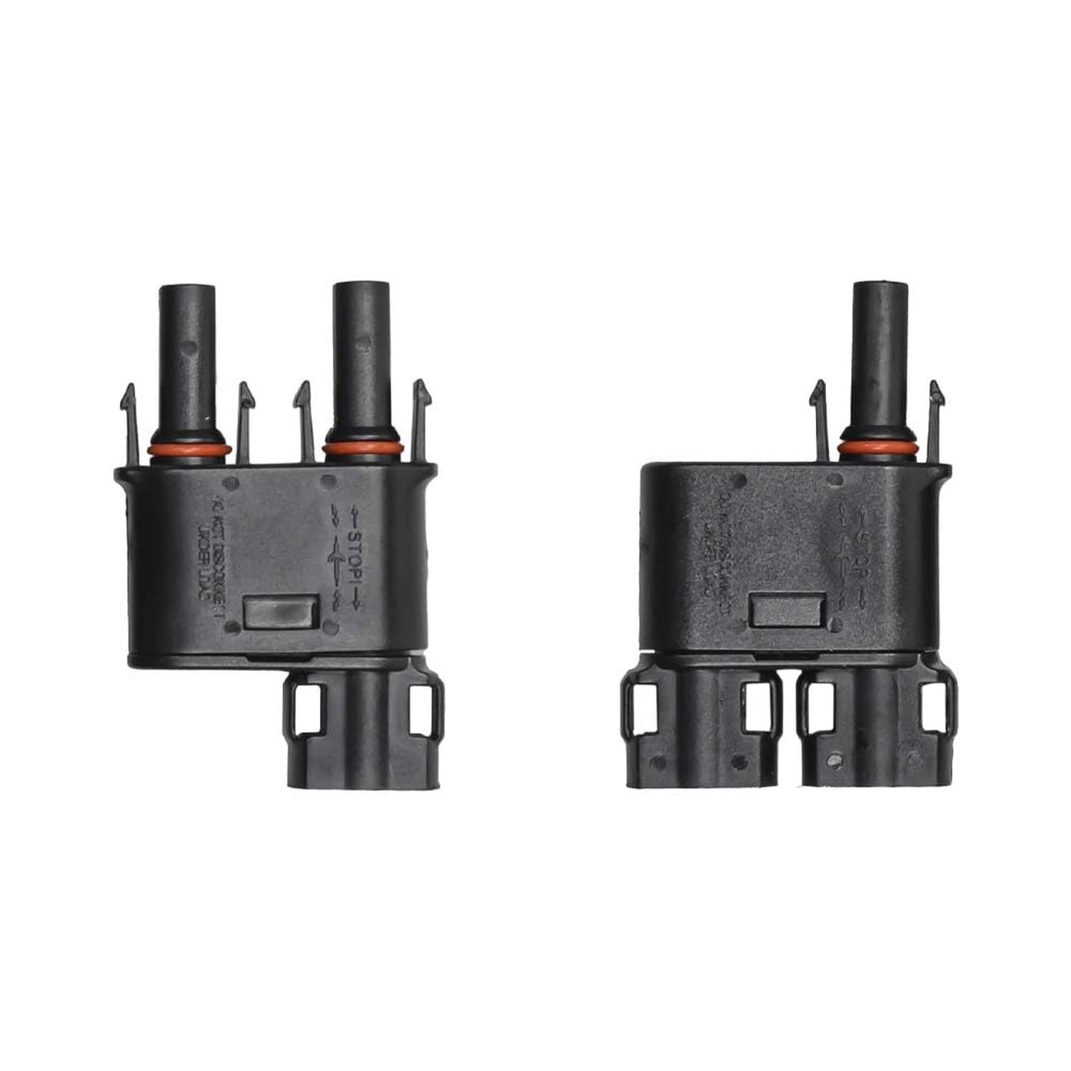 Solar Branch Connector 50A,DC1500V IP68 Waterproof 2 to 1 Connectors for Para...