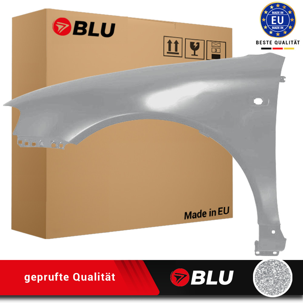 Fender For Audi A3 8L Lift LY7W Left Silver 00-03 Light Silver Front Painted