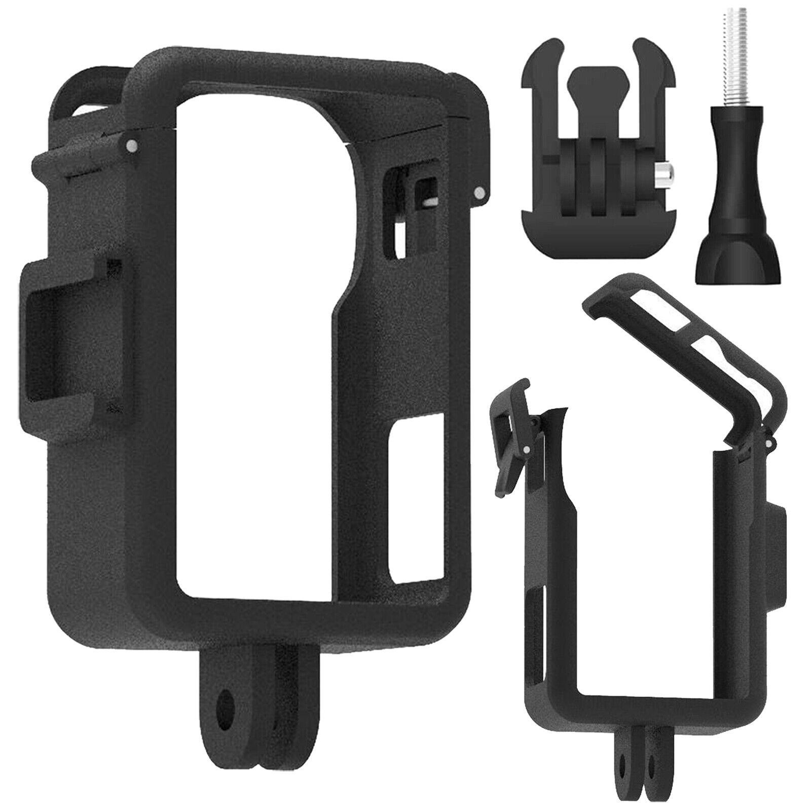 Quick Release Protective Frame Case Cover with Cold Shoe for DJI Osmo Action 3