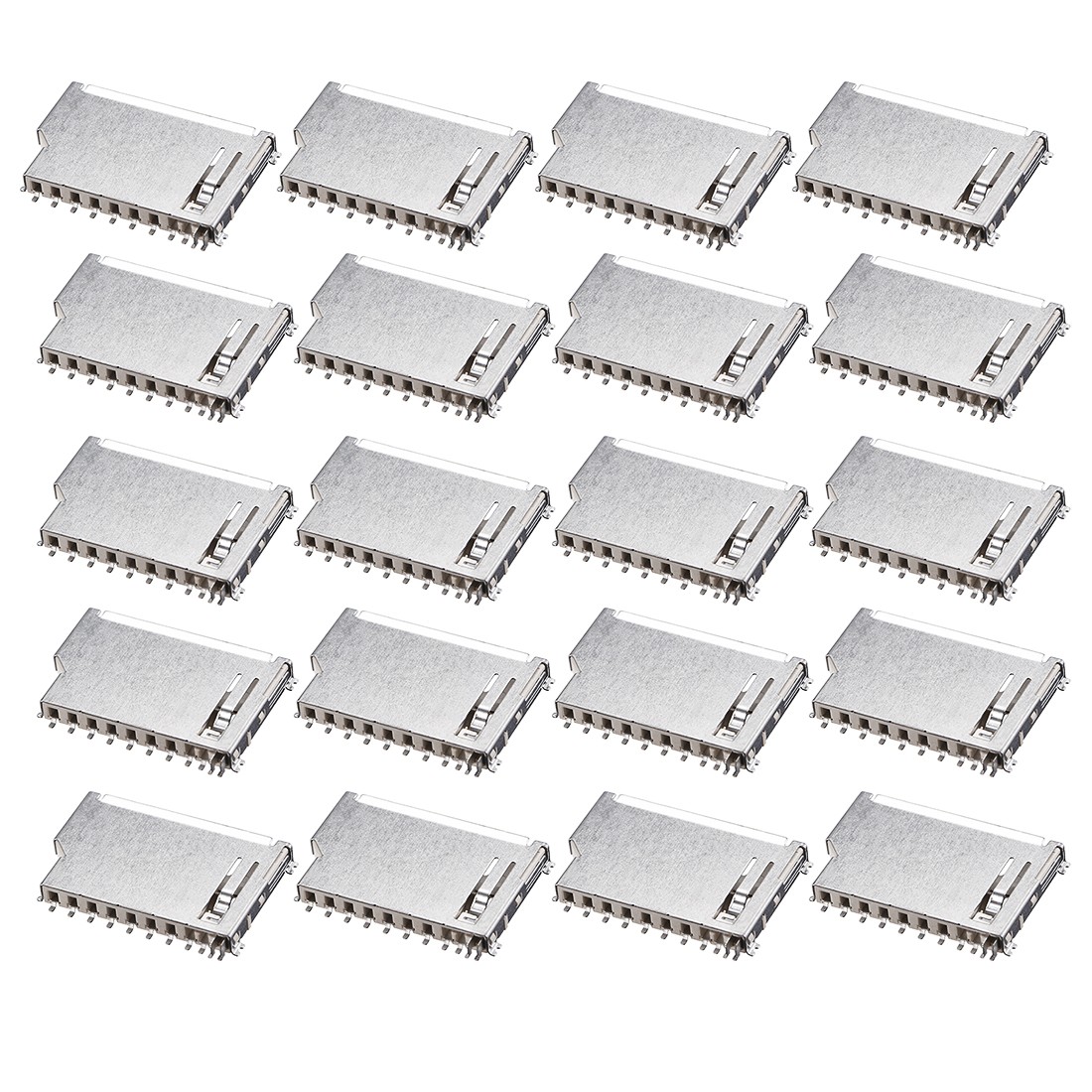 SD Memory Card Socket Short Body 11 Pin PCB Mount Connector 20pcs