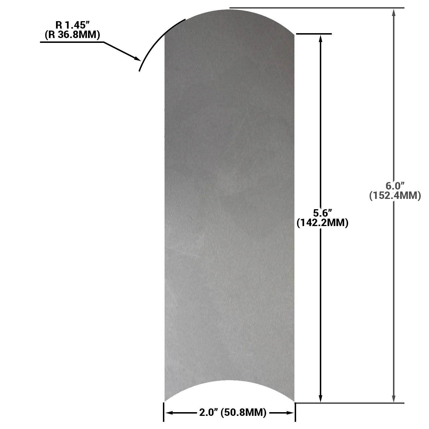 Cabinet Scraper Card Set - Curved 3pc