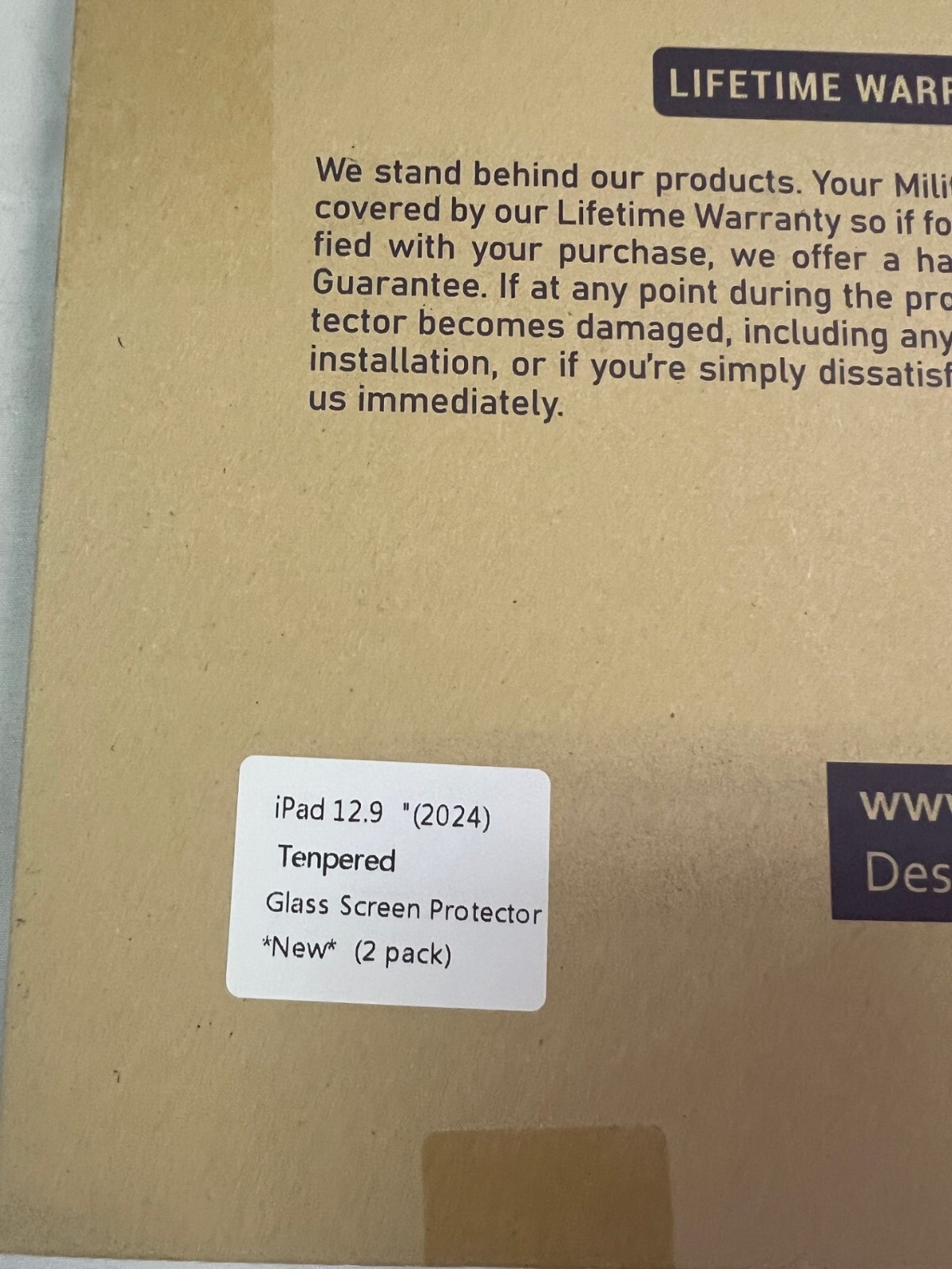 [2 Pack] ArmorSuit Apple iPad Pro 13" (2024) Screen Protector