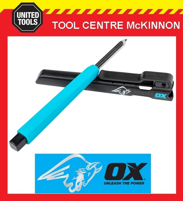 OX TUFF 2.8mm CARBON MARKING PICA STYLE BUILDERS PENCIL WITH SHARPENER