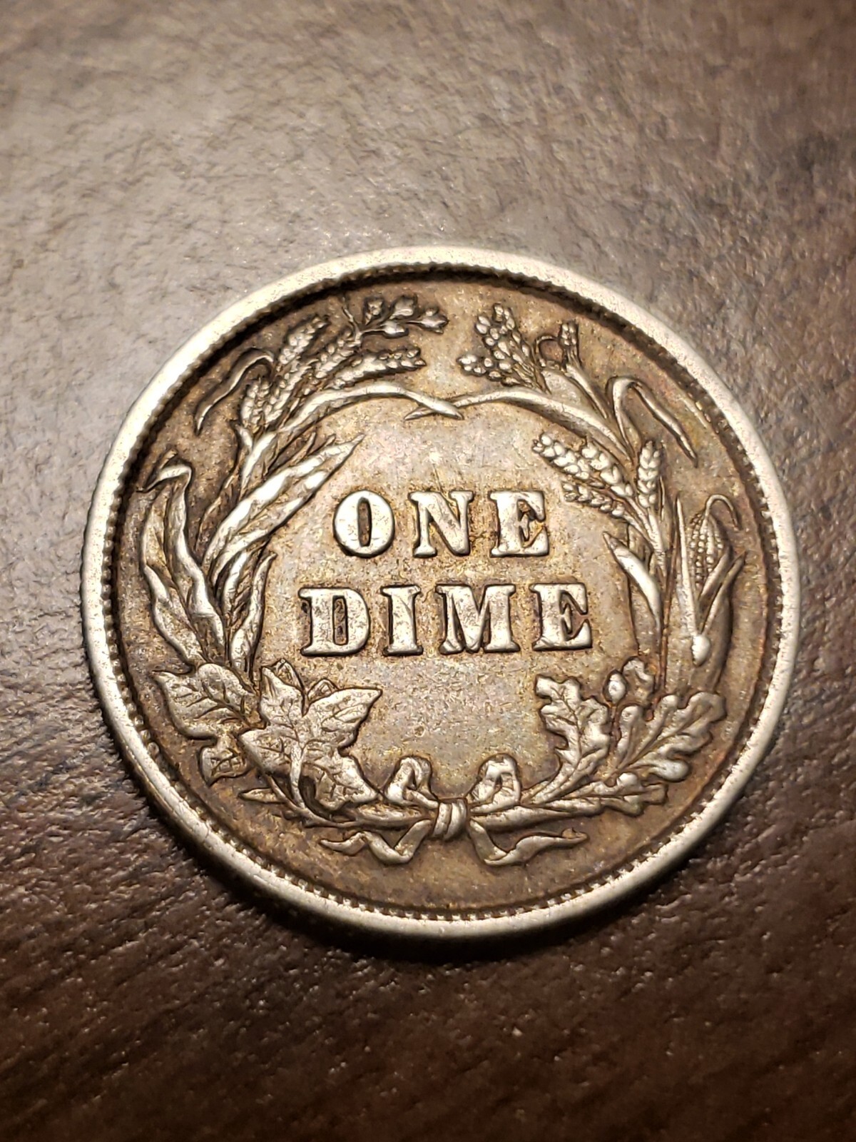 1899 P Silver Barber Dime