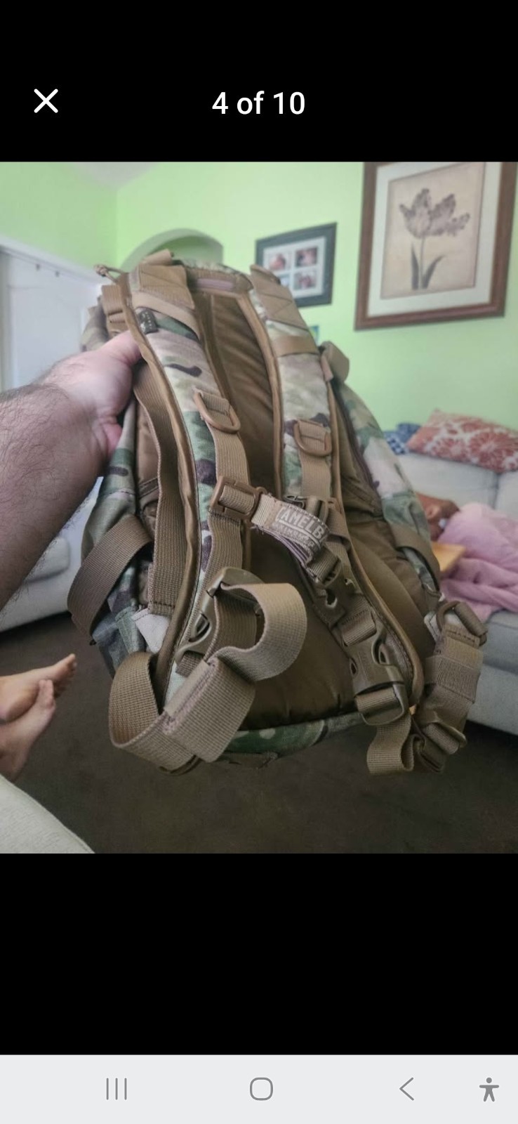 Camelbak Maximum Gear HAWG Hydration Backpack Camouflage Great Condition