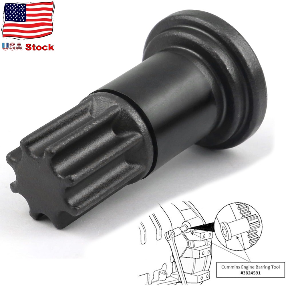 Cummins B/C Engine Barring/Rotating Turn Tool for Dodge Pickup 3.9/5.9/6.7/8.3L