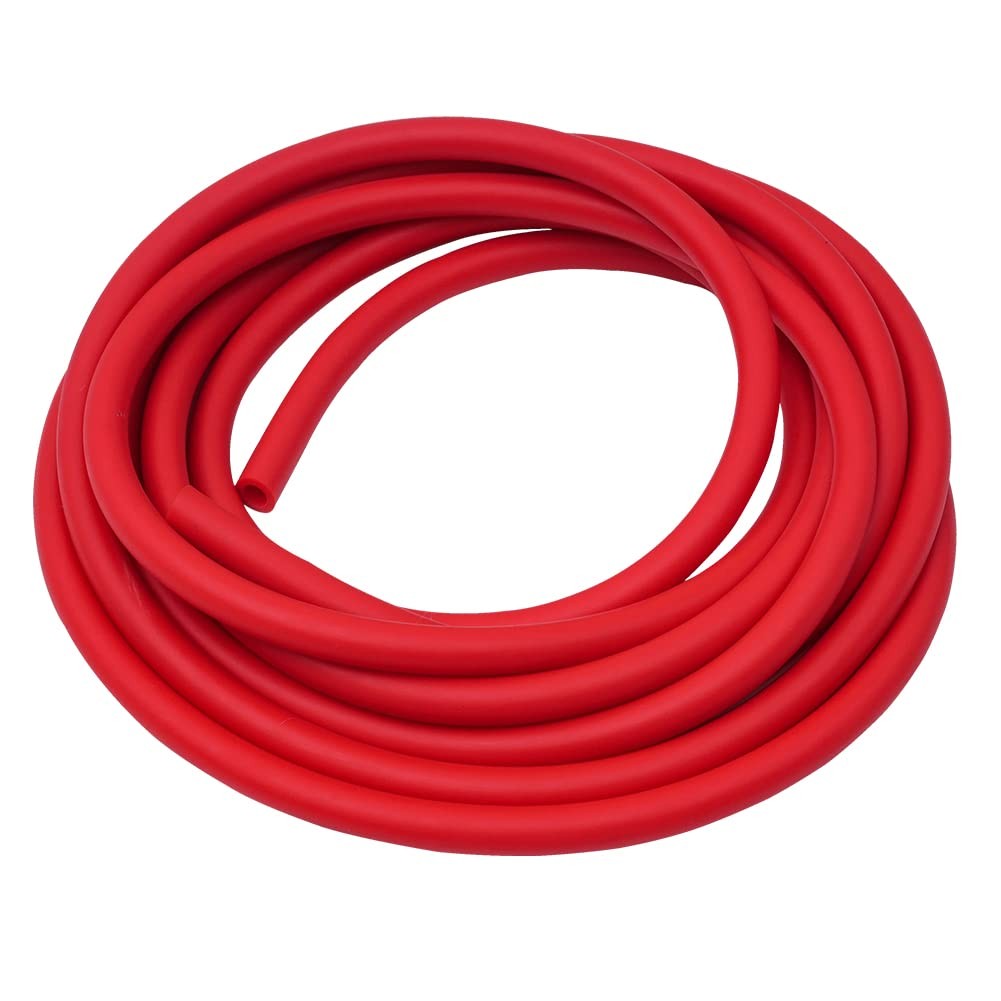 Feelers Natural Latex Rubber Tubing Tube 1/2" (12mm) ID x 5/8" (17mm) OD Red ...