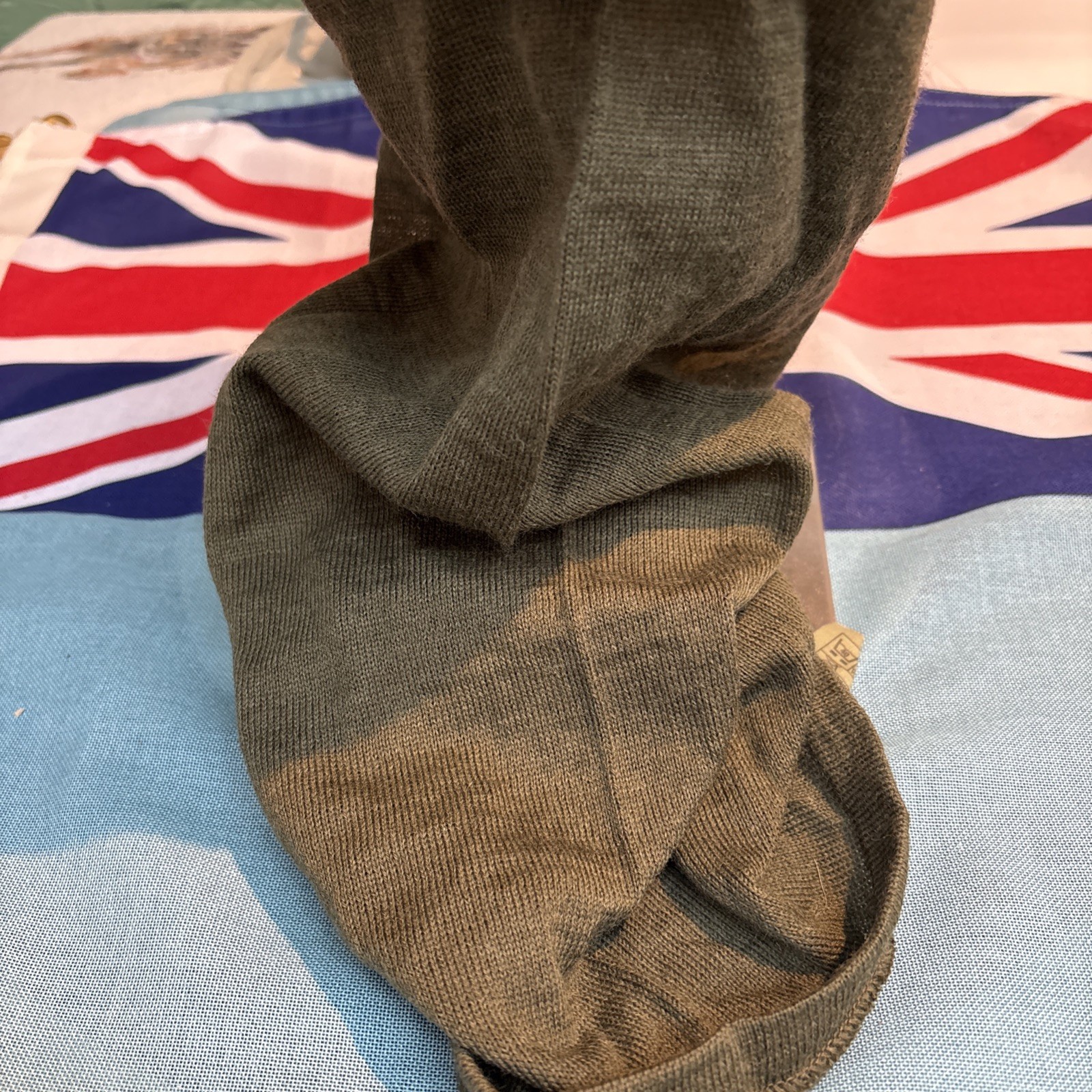 British Army issue Balaclava, unworn condition. Snood