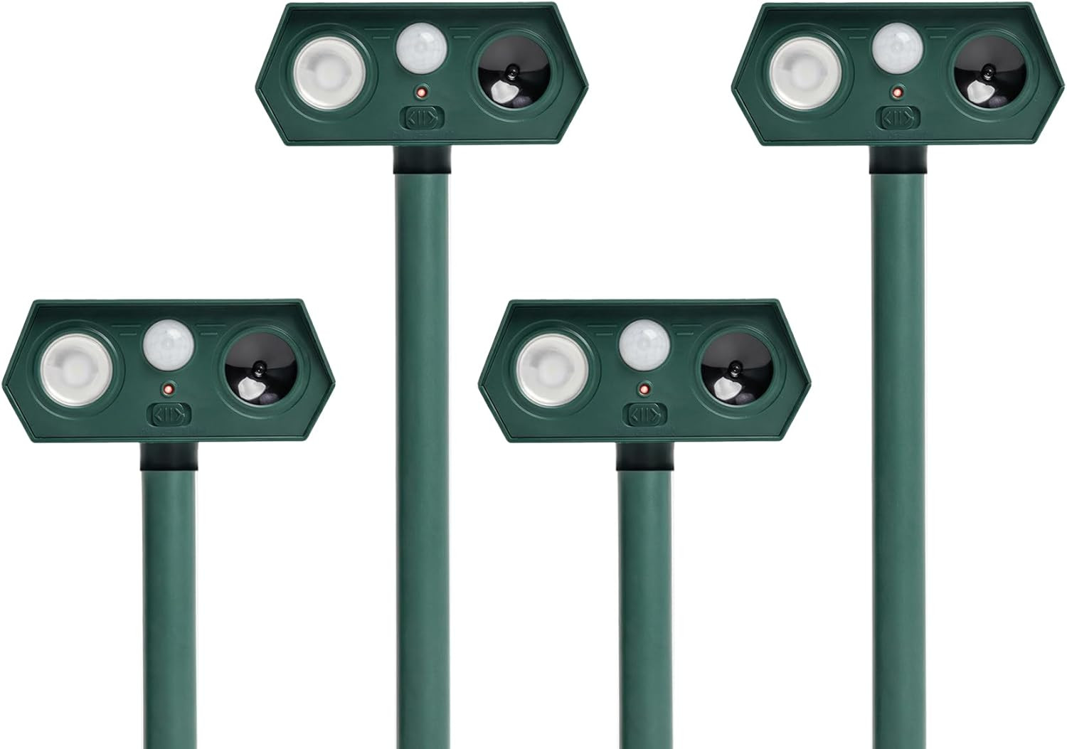 Solar Motion-Activated Animal Repeller - Humane Outdoor Cat & Deer Deterrent