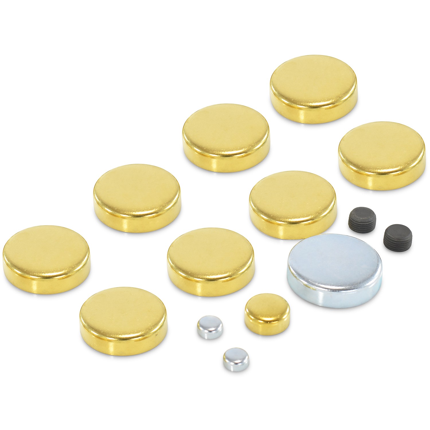 Proform for Brass Freeze Plug Kit For Pontiac V8 Engines All Sizes Needed