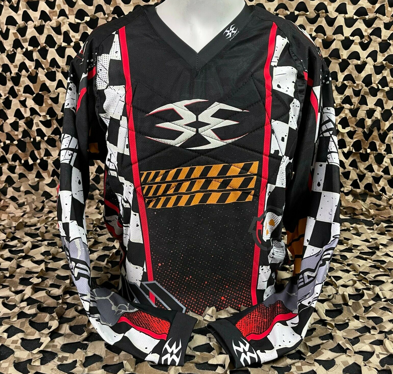 NEW Empire Contact TT Padded Paintball Jersey - FL Nuclear - X-Large