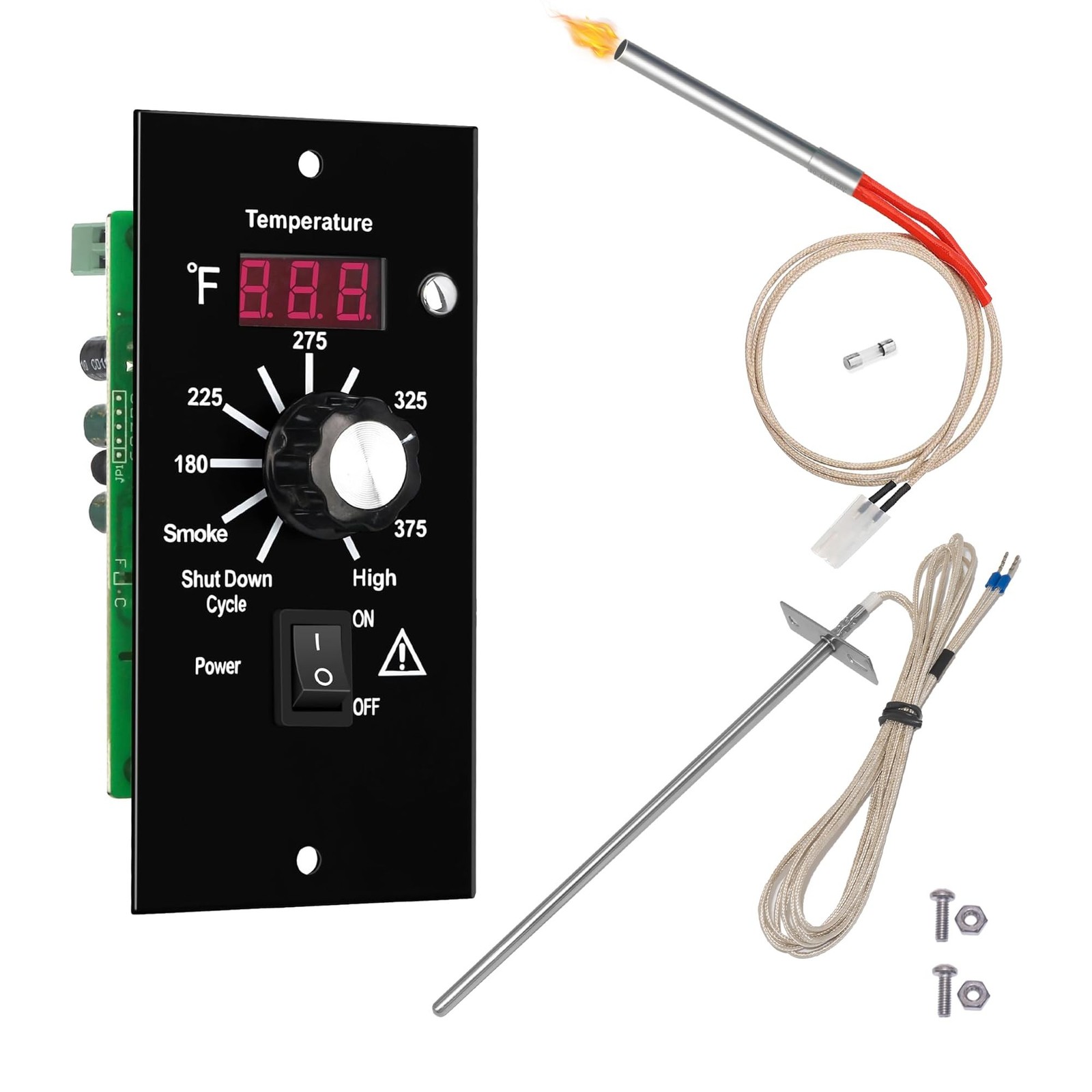 Controller Kit for Traeger BAC236, BAC365, BAC283, etc. (NO Temp Probe Ports)...