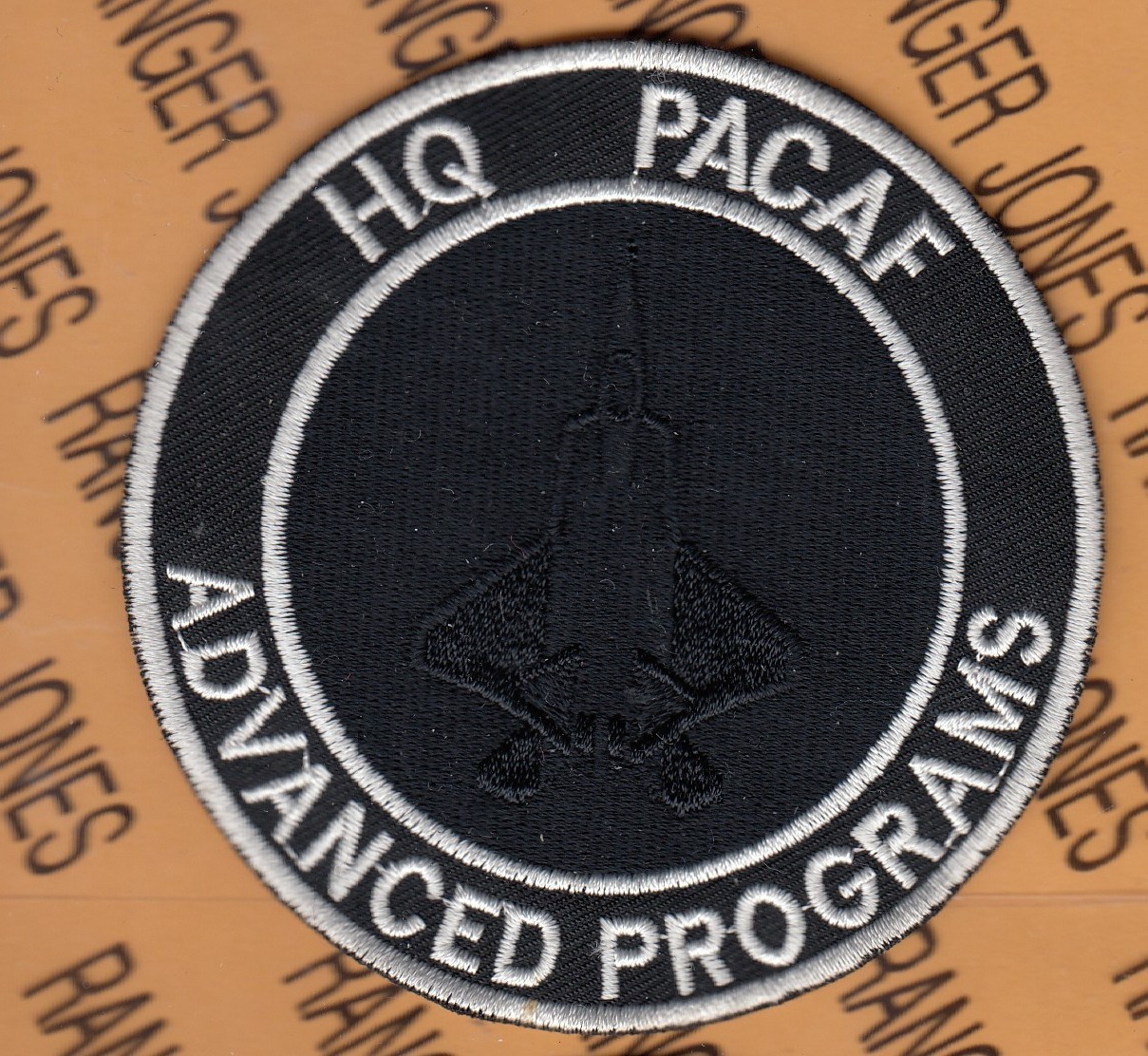 USAF Headquarters Pacific Air Force Advanced Programs ~3.5" patch c/e