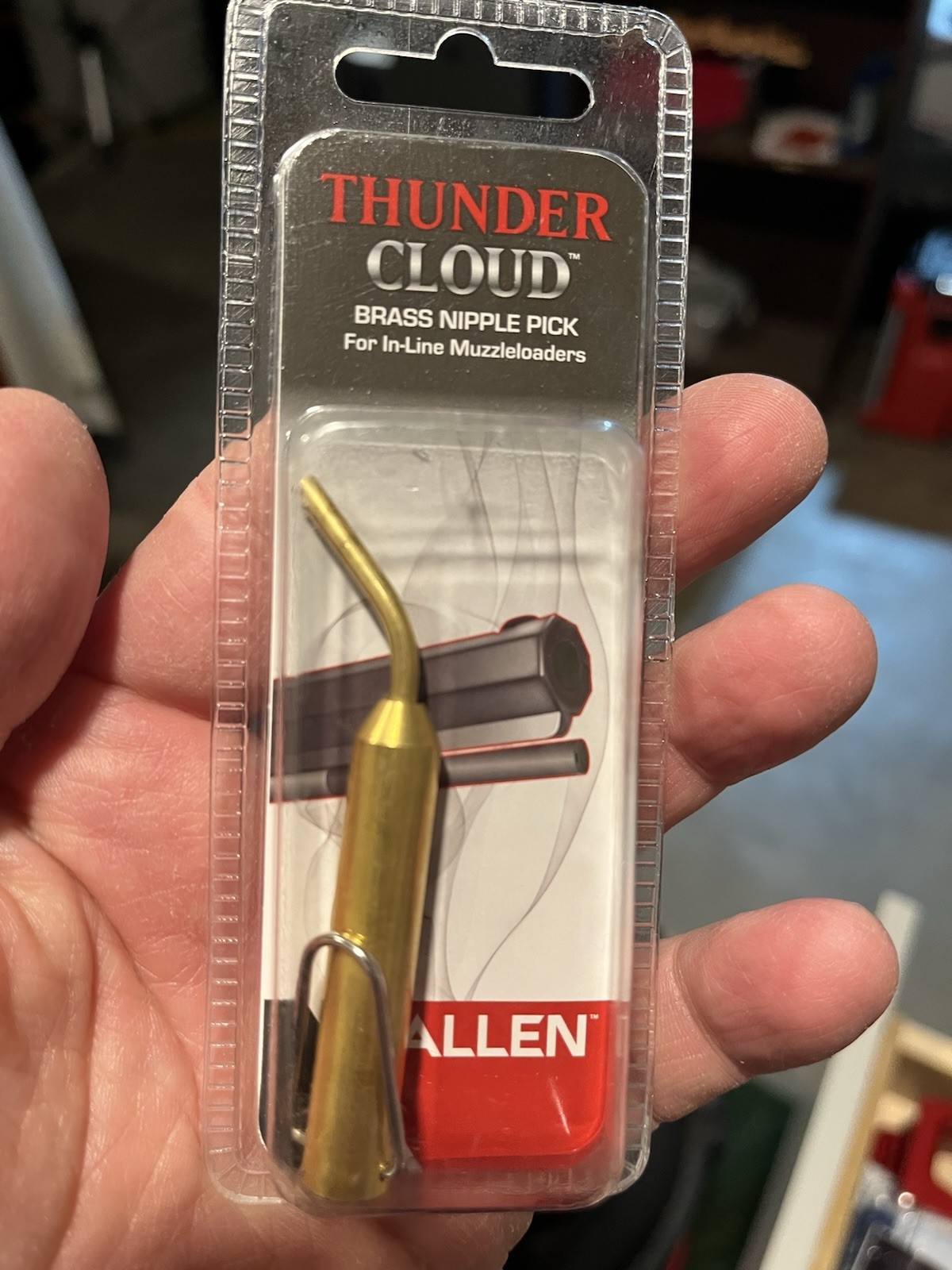Allen Thunder Cloud Brass Nipple Pick For In-line Muzzleloaders - 87119A