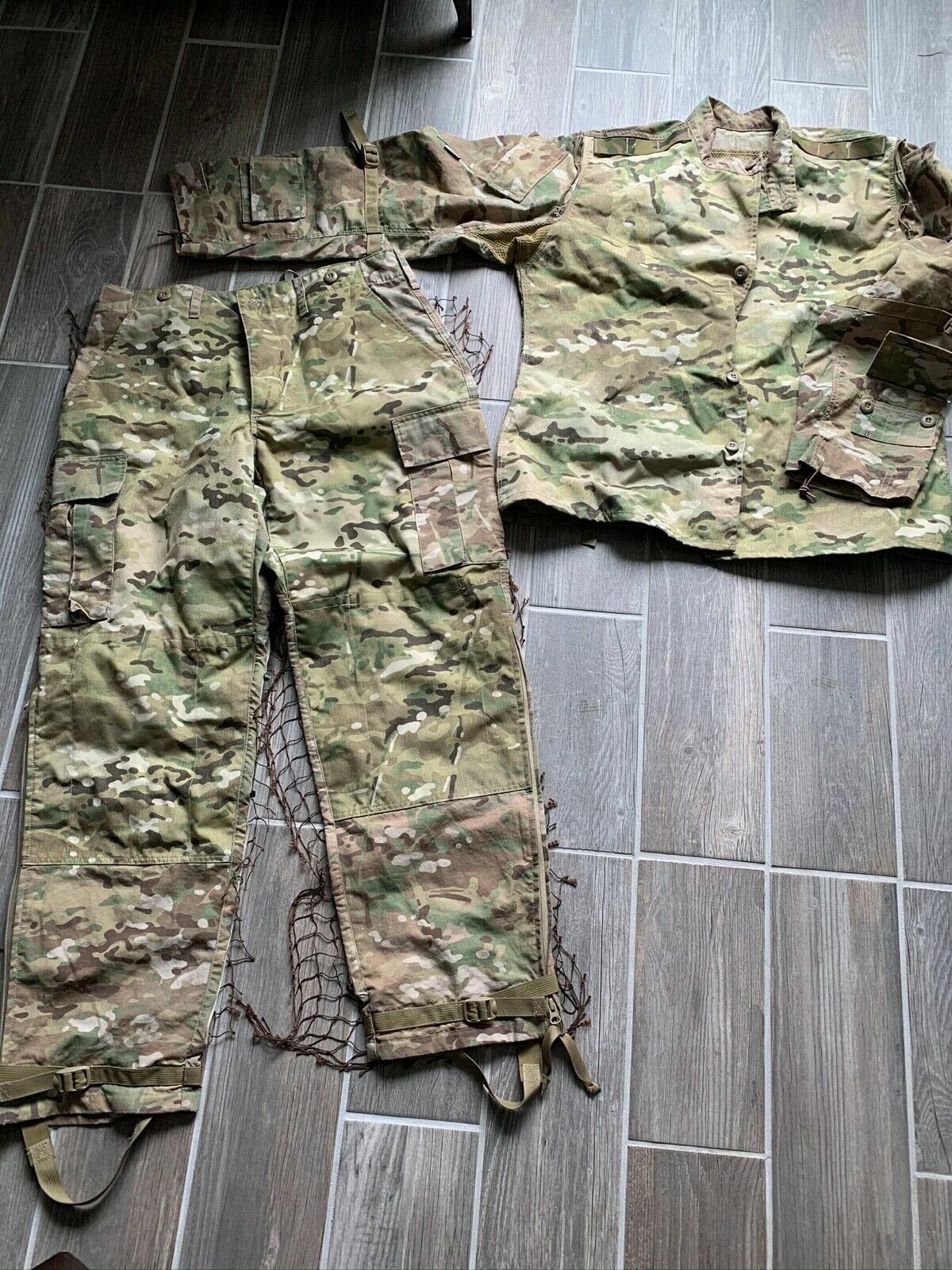 Crye Precision Ghillie Base Suit CUSTOM US Army Medium Long