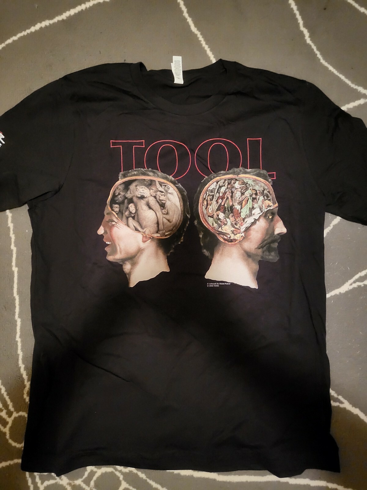 Tool T SHIRT XL Dallas, TX American Airlines Center 1/31/22 2022  NEW