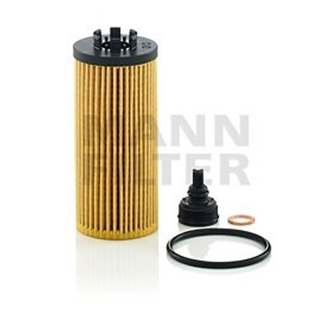 Mann Engine Oil Filter Kit HU6012ZKIT for BMW F39 F44 F48 Mini F55 F56 F57 F60