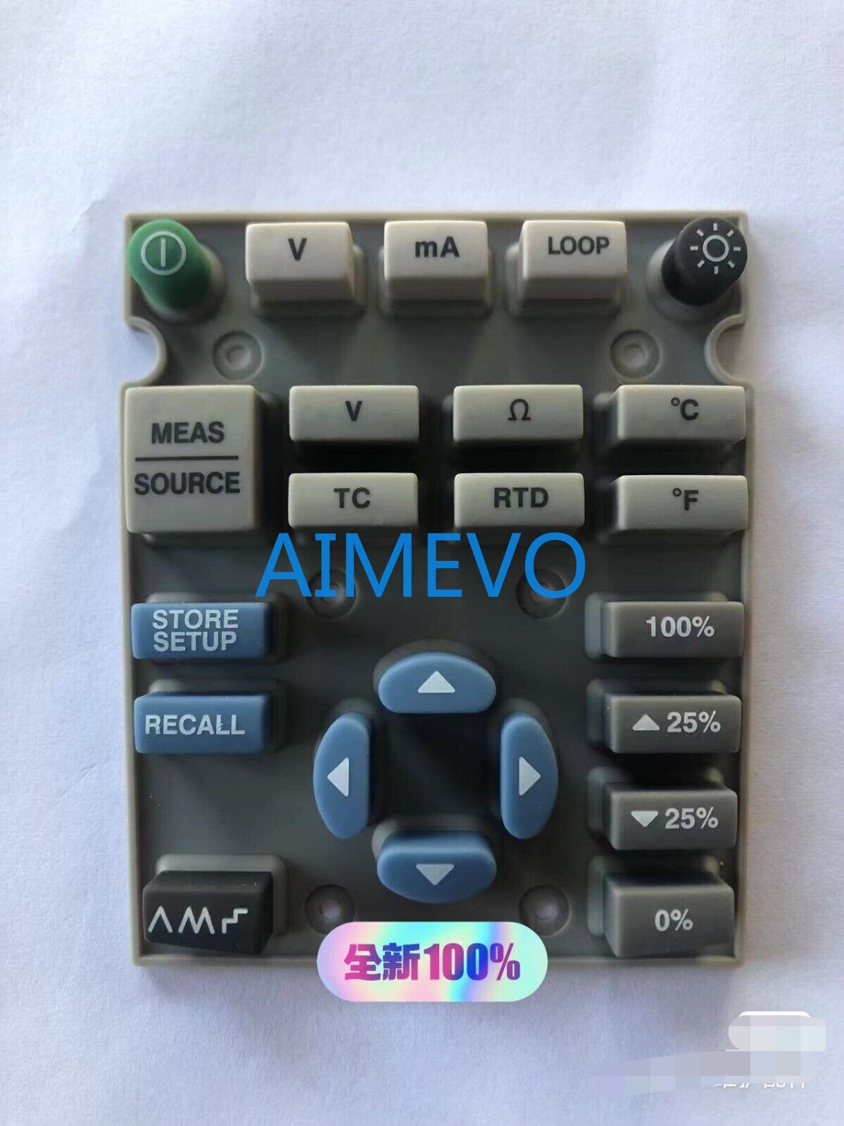 Digital keypad for fluke 724 Temperature Calibrator Silicone Membrane Key F724