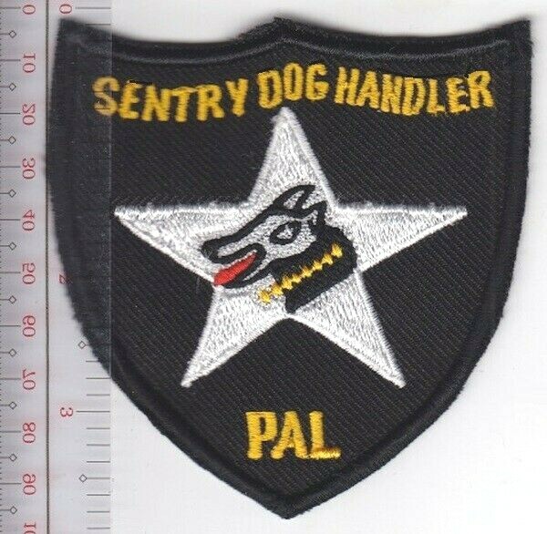 US Army Korea 2nd Infantry Division Sentry Dog Handler K-9 Unit Canine NO TARIFF